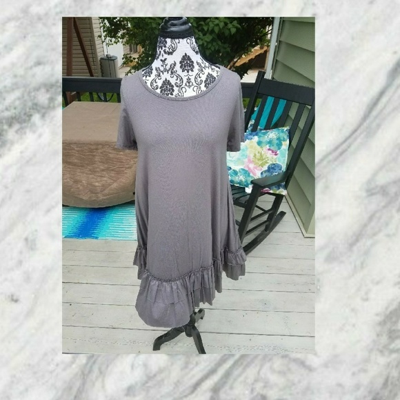 GANACHE DOUBLE RUFFLE TUNIC - Picture 2 of 4