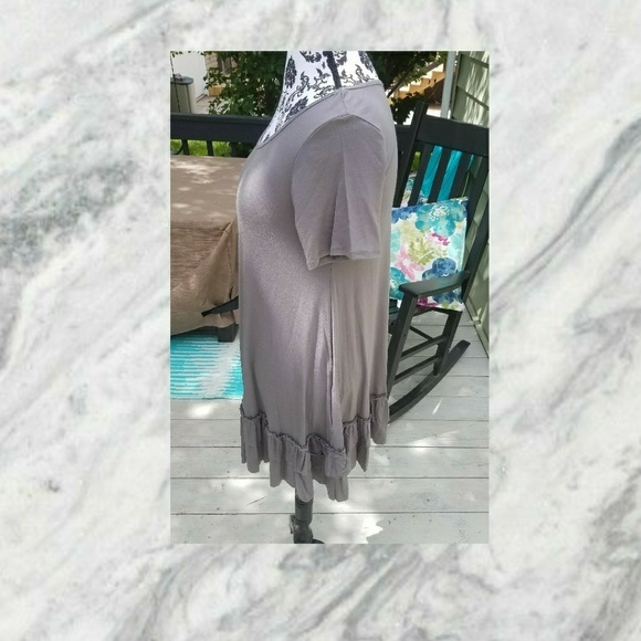 GANACHE DOUBLE RUFFLE TUNIC - Picture 4 of 4