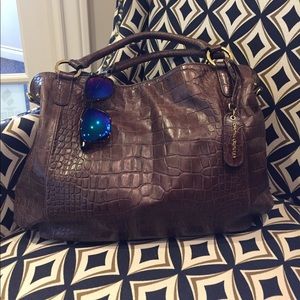 Cynthia Rowley brown tote