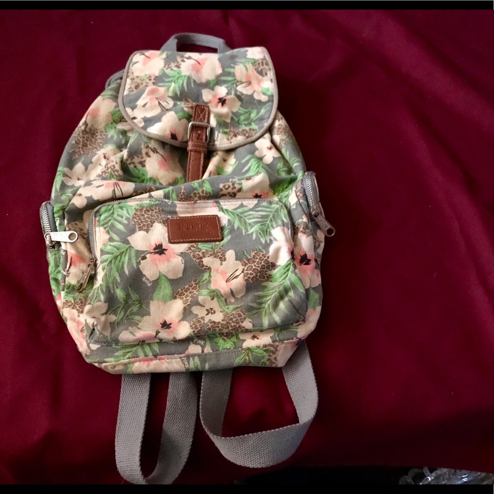 Victoria's Secret Pink Floral Backpack