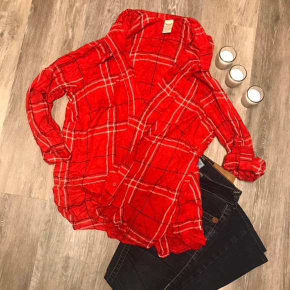 Faded Glory Tops - Plaid Shirt 💋