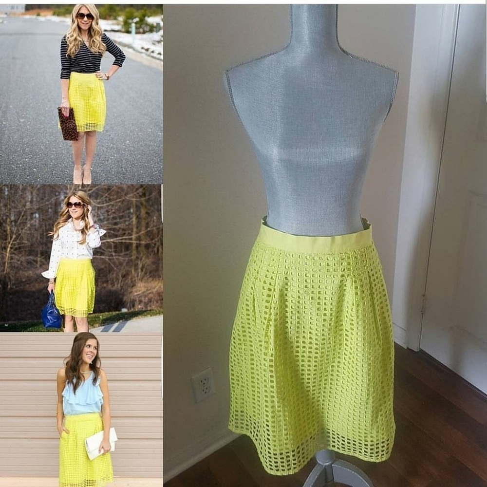 Loft neon skirt
