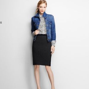 J.Crew Black Pencil Skirt - Great Condition