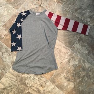 XS LULAROE Americana Randy