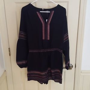 NWT Embroidered Romper