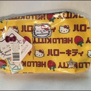 ❤️ JuJuBe Be Quick Hello Kitty Wristlet NWT ❤️