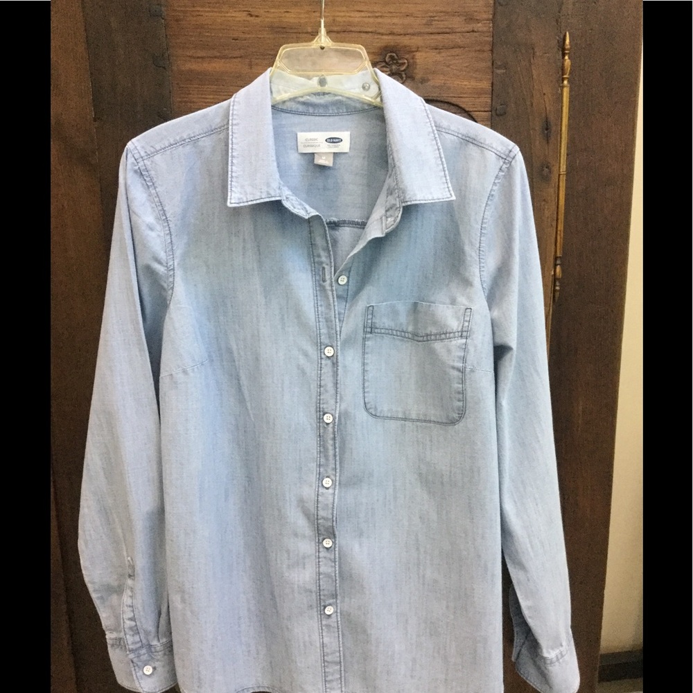 Denim Buttoned Down Shirt