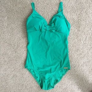 SALE!! Fürstenberg Green Bathing Suit S New