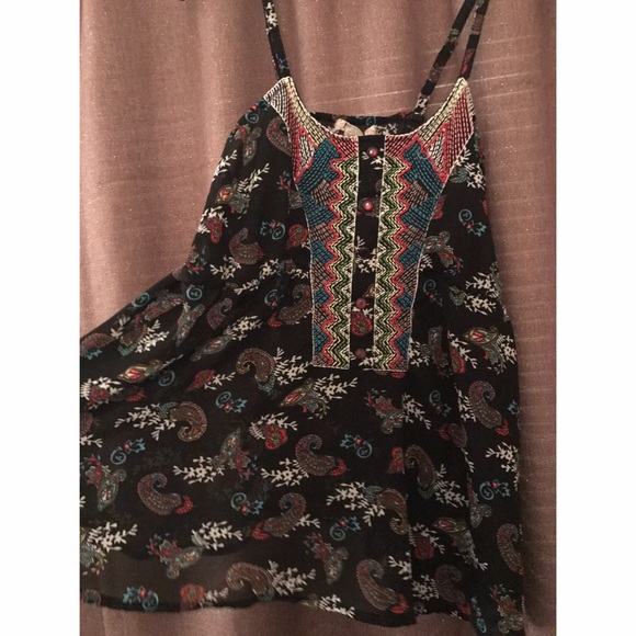 Printed tank top - Picture 1 of 2