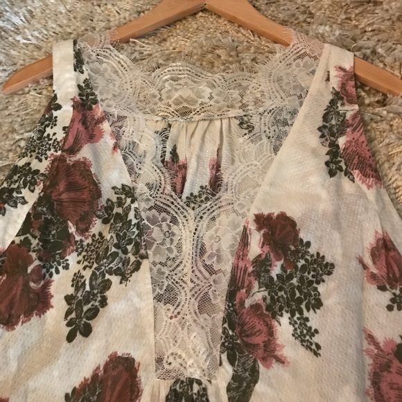 Free People floral slip dress - Picture 7 of 8