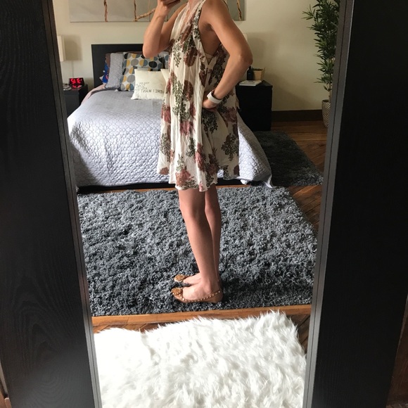 Free People floral slip dress - Picture 3 of 8