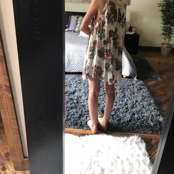 Free People floral slip dress - Picture 4 of 8