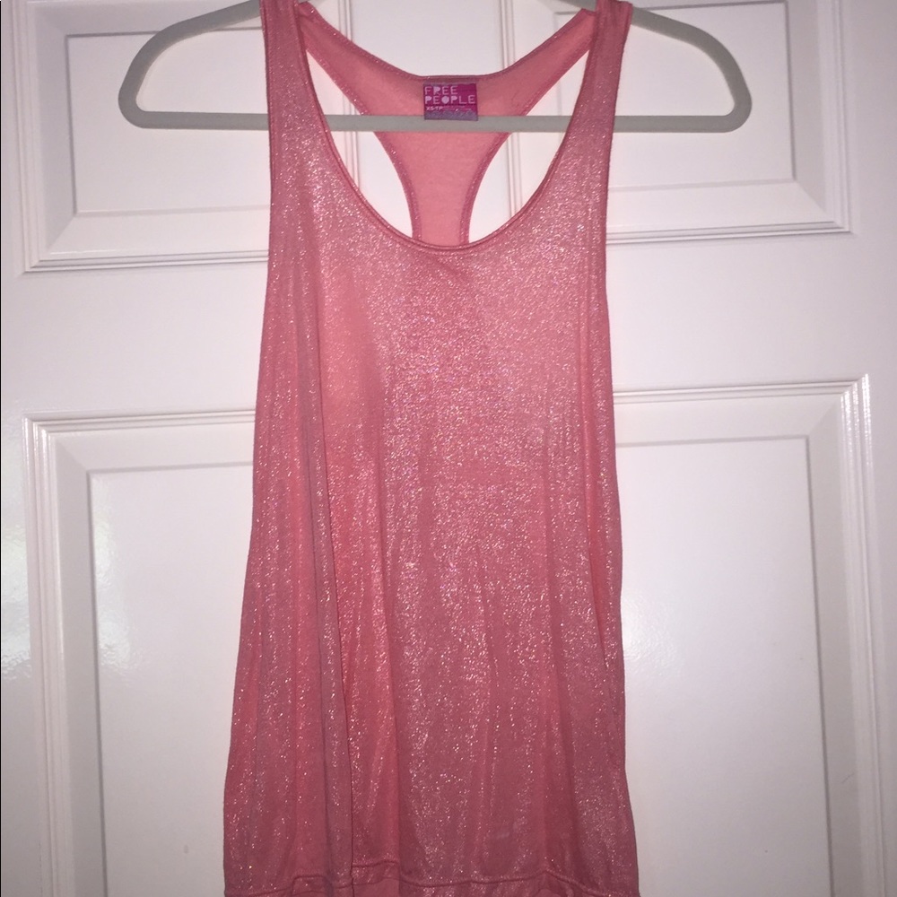 Pink Free People Tank!