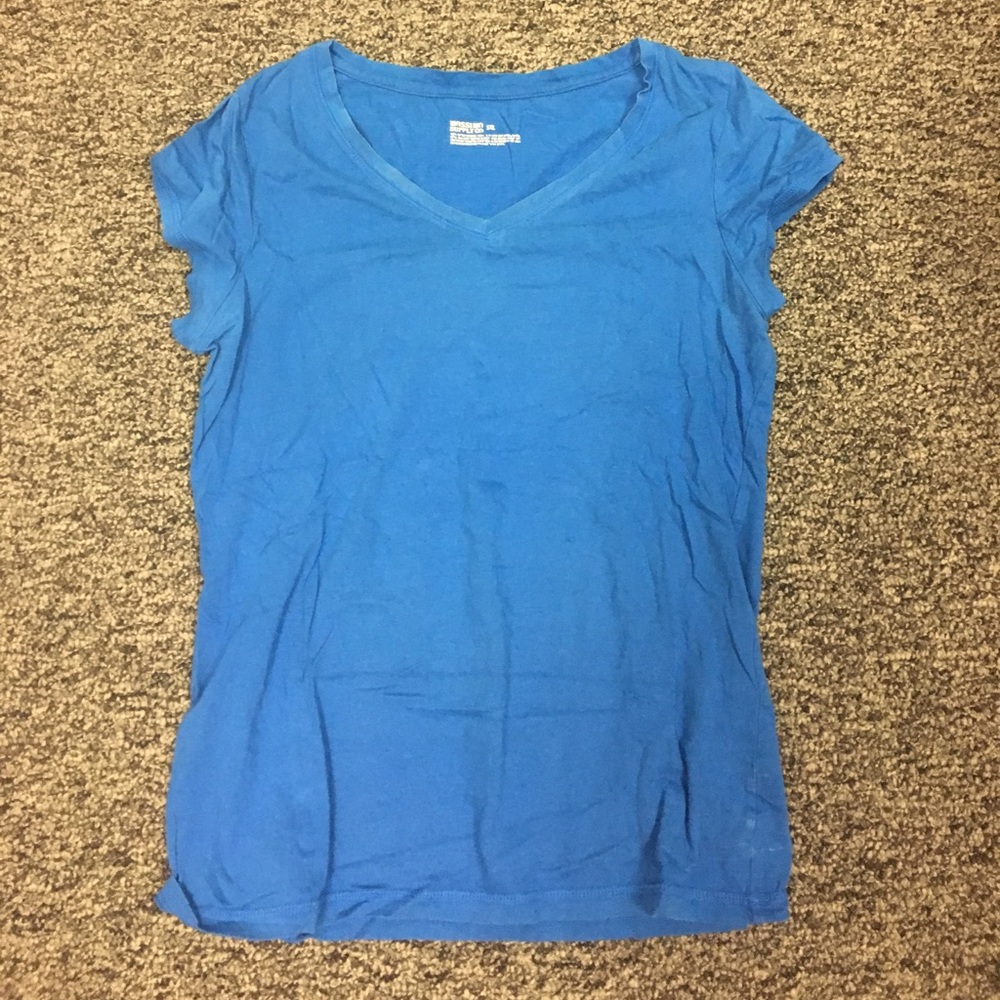 Short sleeve V Neck