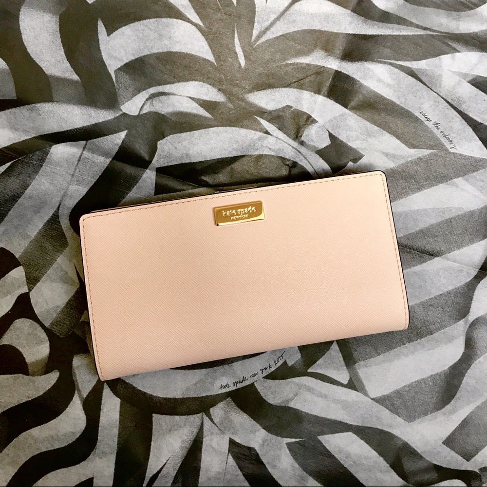 KATE SPADE Stacy Laurel Way Antilles Bubble Wallet