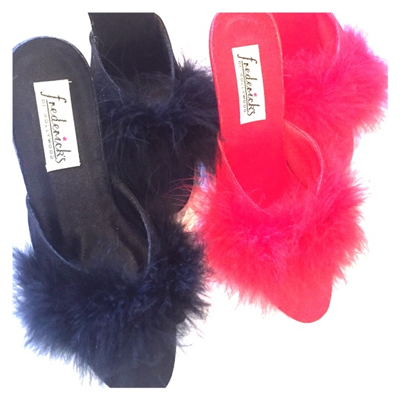 Frederick's of Hollywood Shoes Satin Heels Poshmark