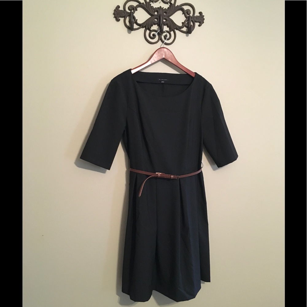 Sisley Black 3/4 Length Dress