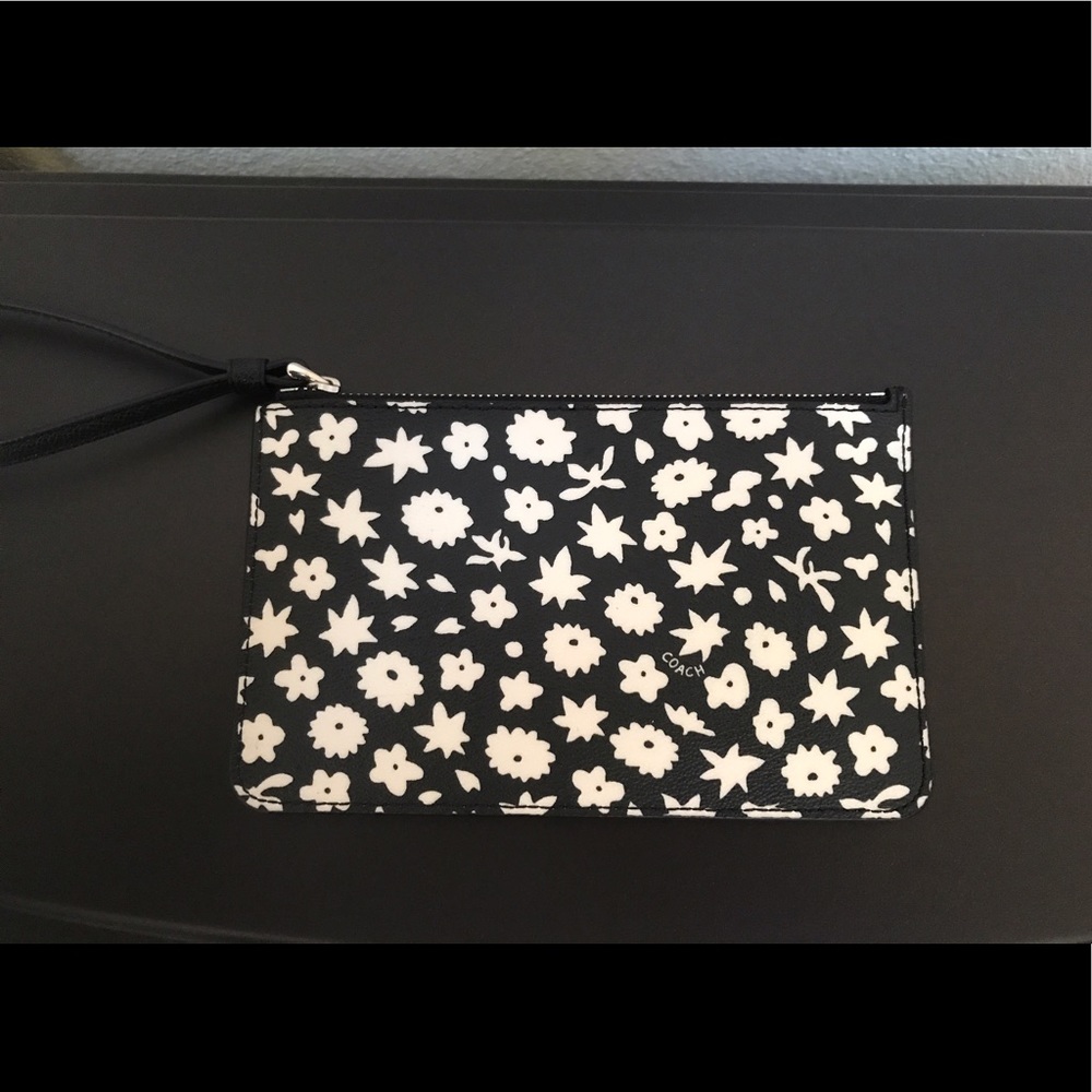 Coach springtime wristlet