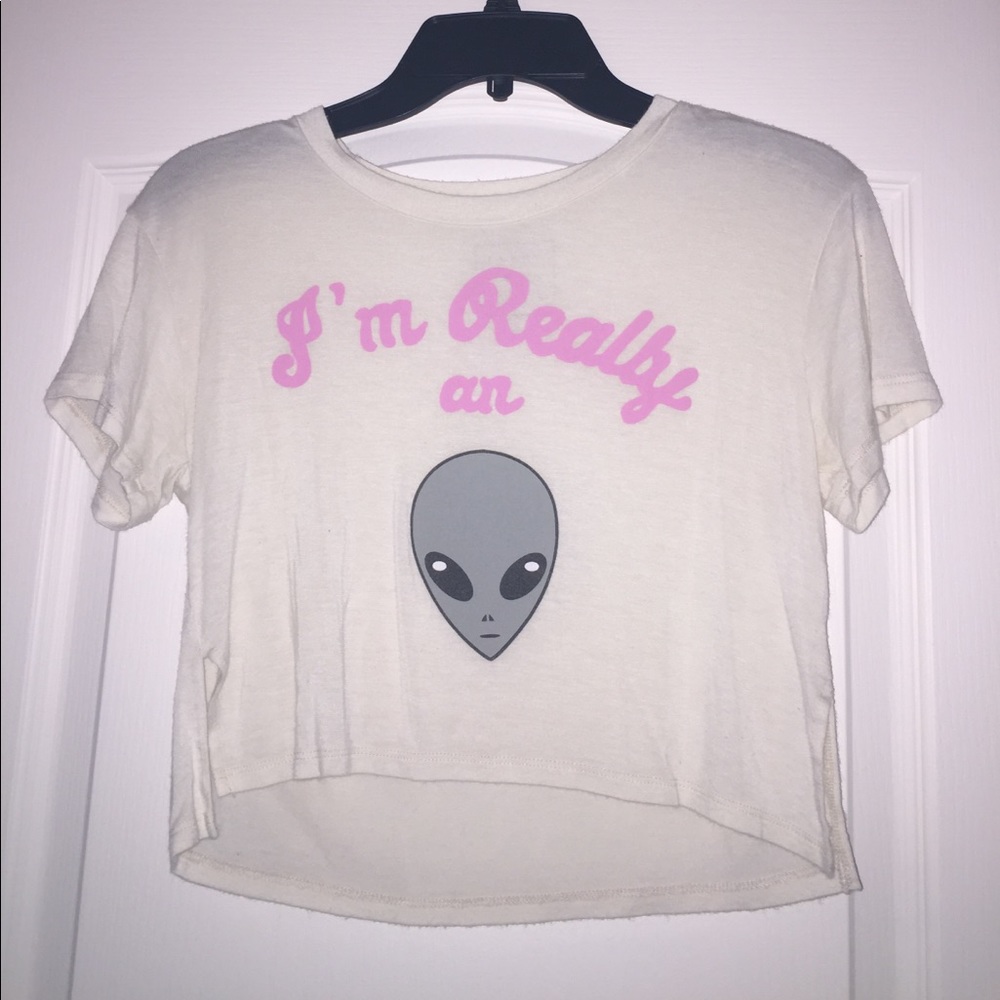 Alien crop top