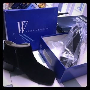 White mountain dress boots