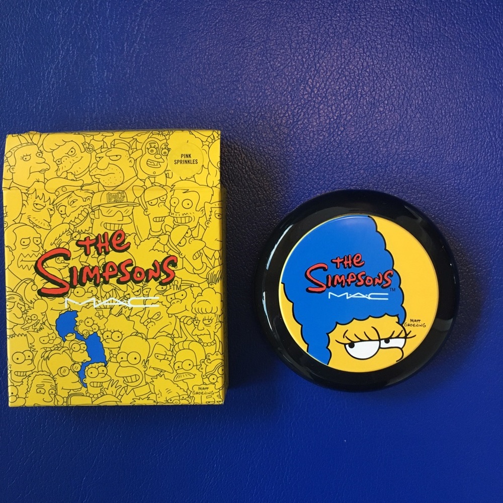 Mac simpsons pink sprinkles blush