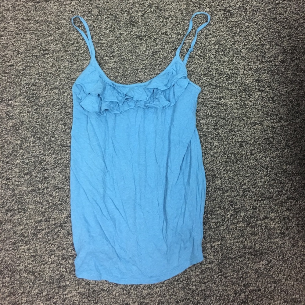 Blue tank top
