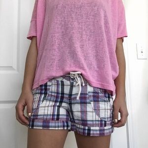 Plaid Shorts