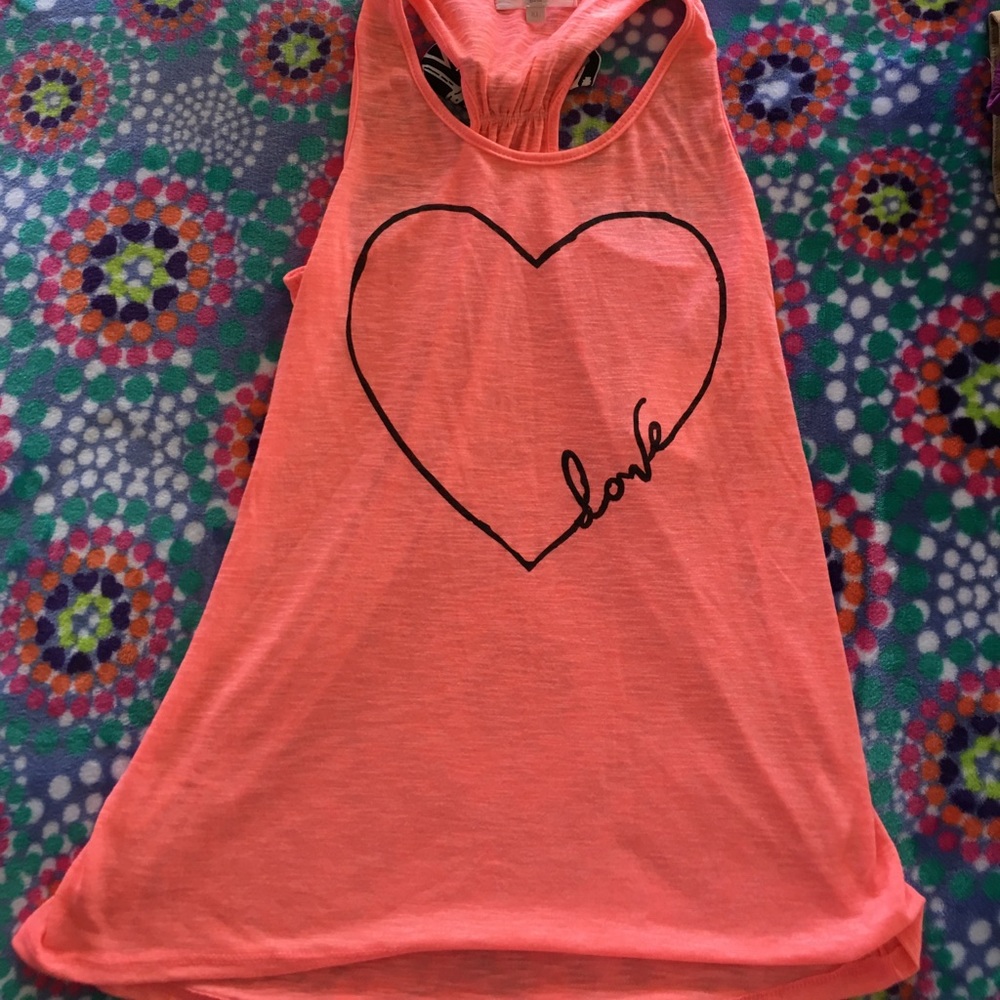 Coral shirt