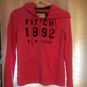 Abercrombie & Fitch zip up sweatshirt