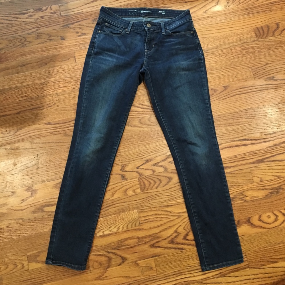 Levi's Size 26 Demi Curve Modern Rise Skinny Jeans