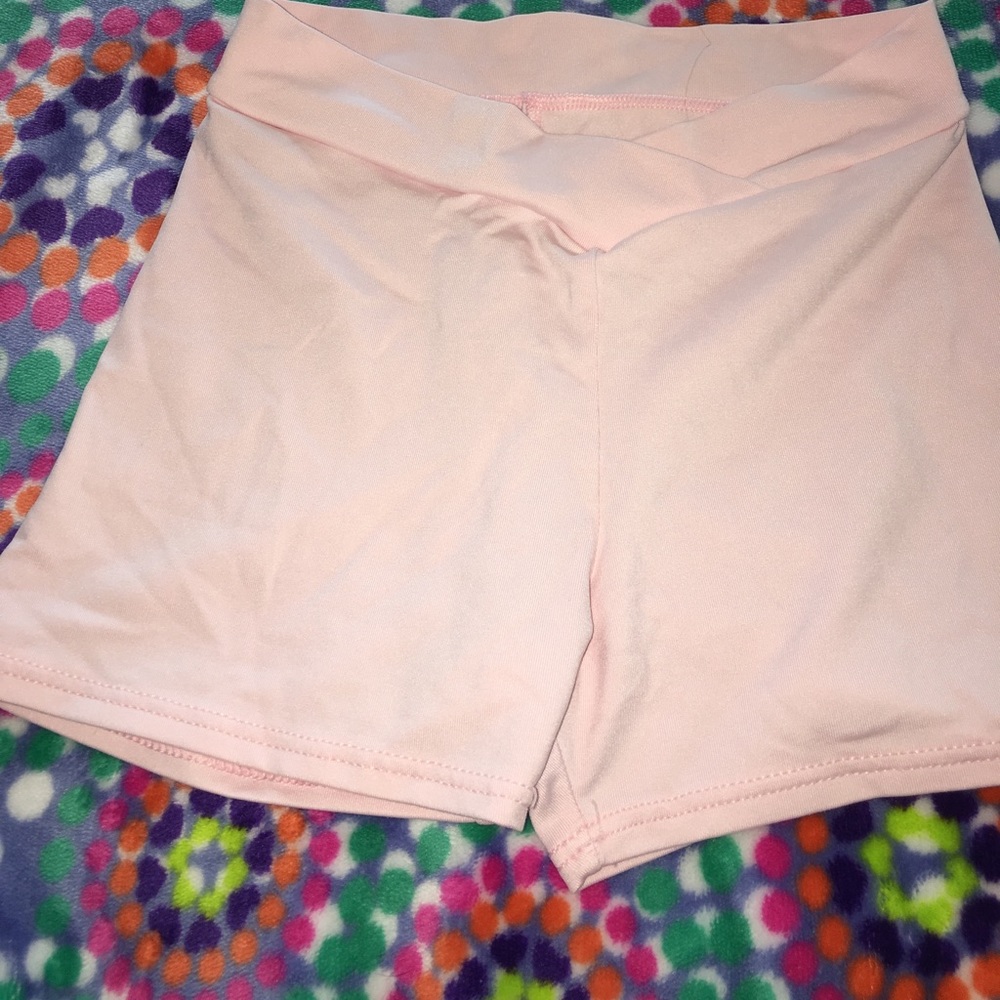 Pink spandex
