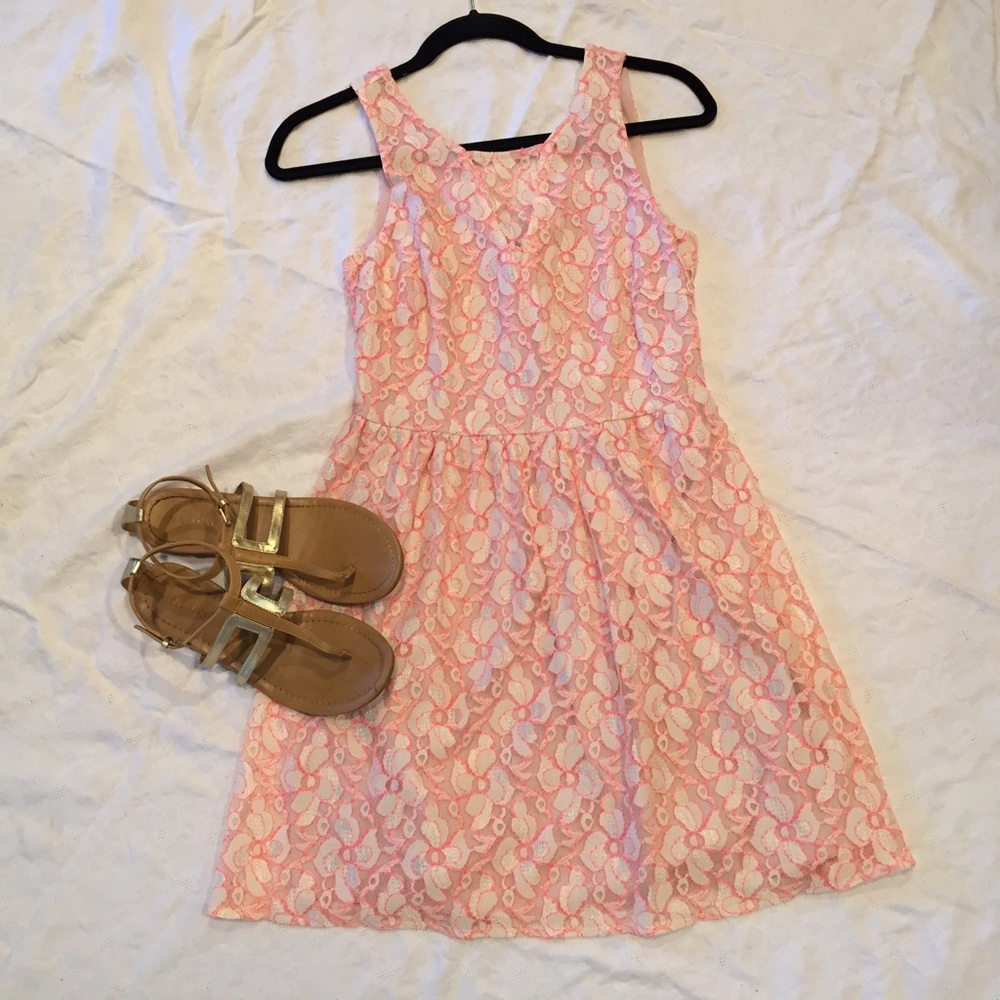 Summery flit n flare dress
