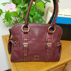 Dooney Small Florentine Domed Buckle Satchel