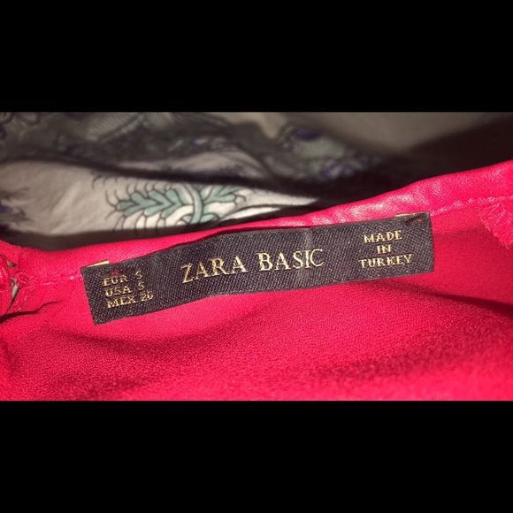 Zara red blouse - Picture 2 of 2