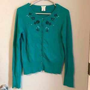 Old navy beaded cardigan.