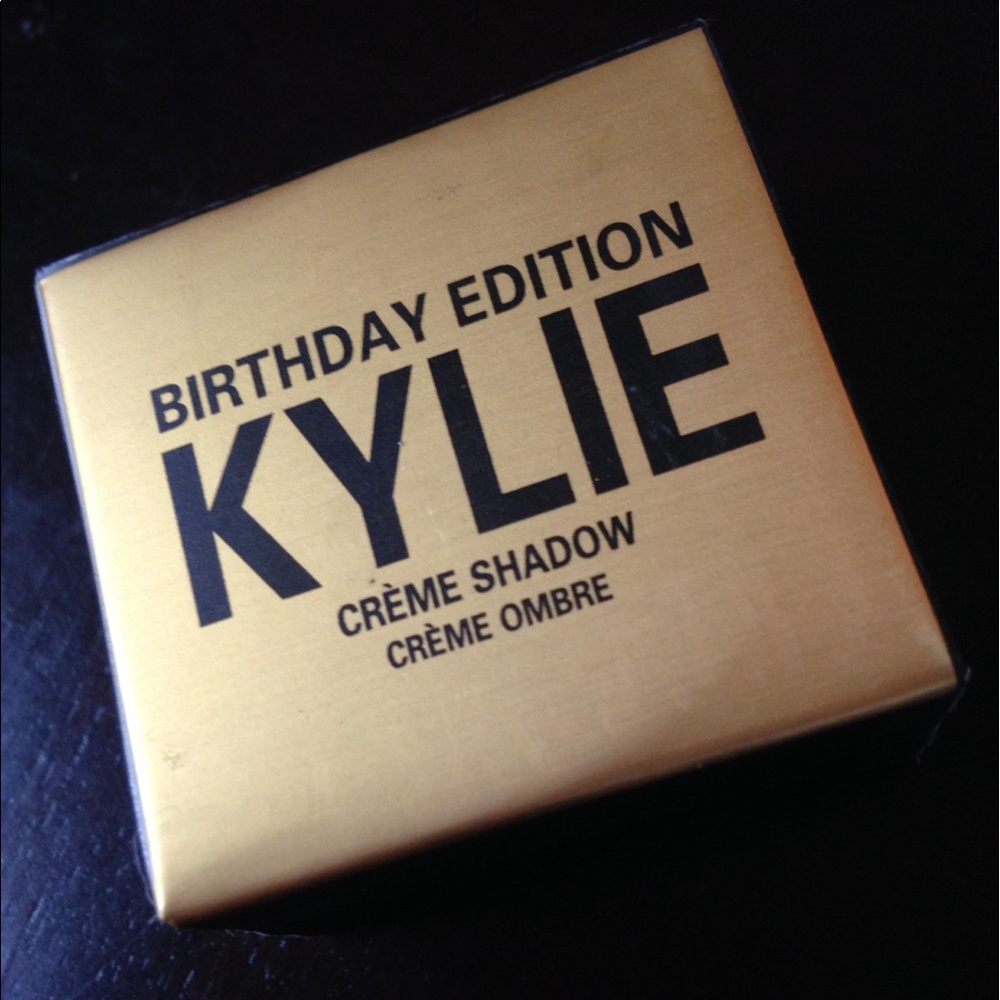 Rose gold and copper birthday edition cream shadow