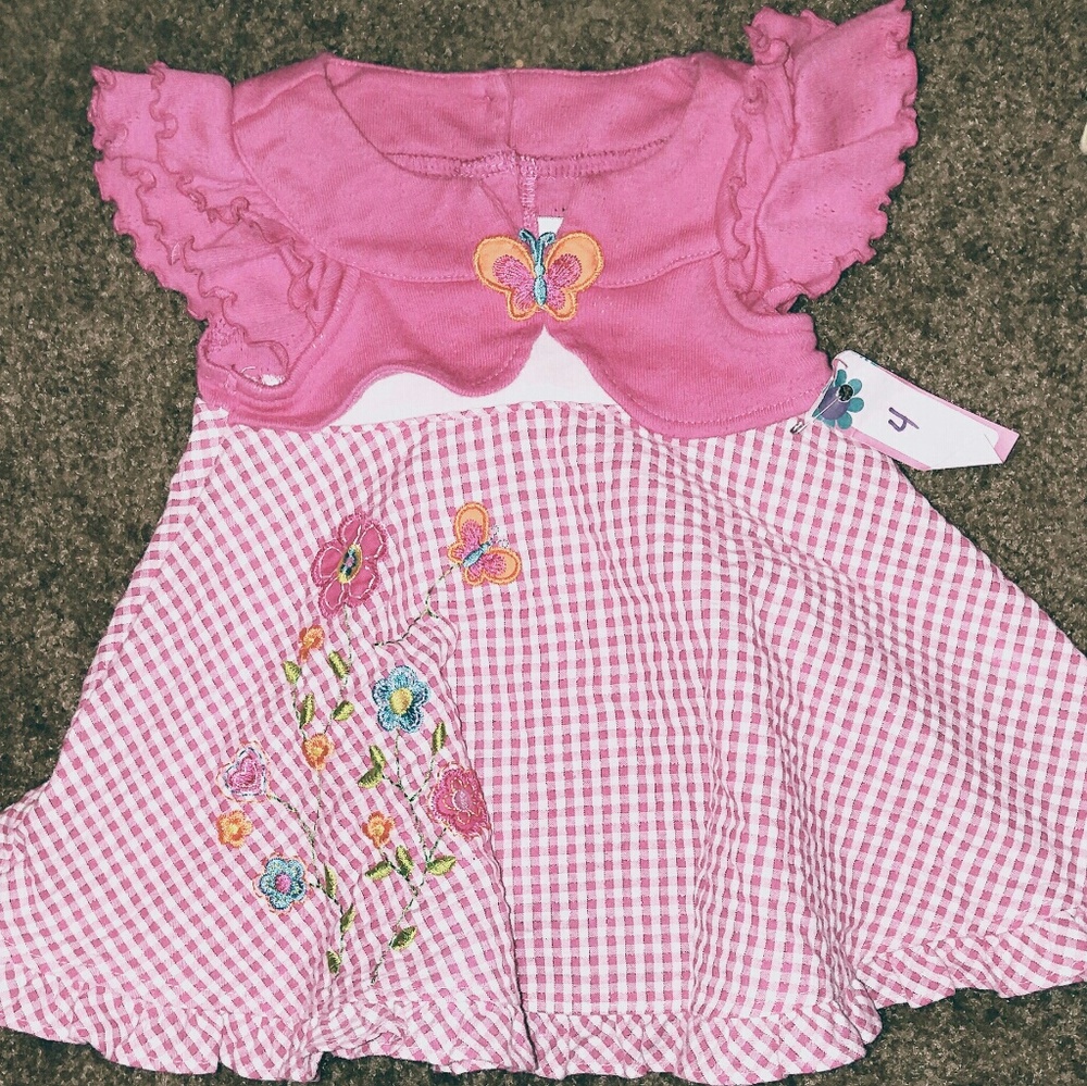 Girl lot summer dresses size 12 months