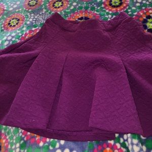 Purple skirt