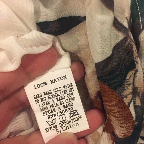 Last 1! XS/Sccold shoulder 🌴 tropical Maxi dress - Picture 4 of 4