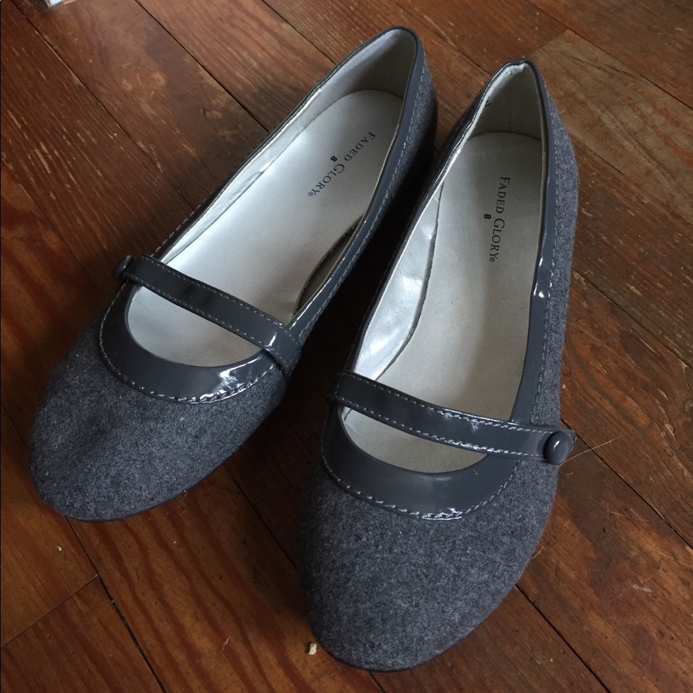 Grey flats