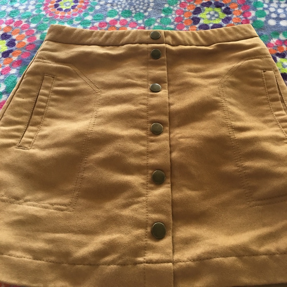 Tan skirt