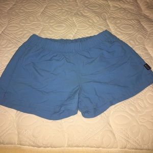 Patagonia Blue shorts with pockets