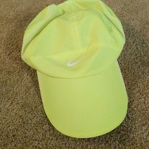Neon nike hat
