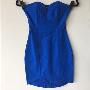 Nasty Gal Blue Mini Dress