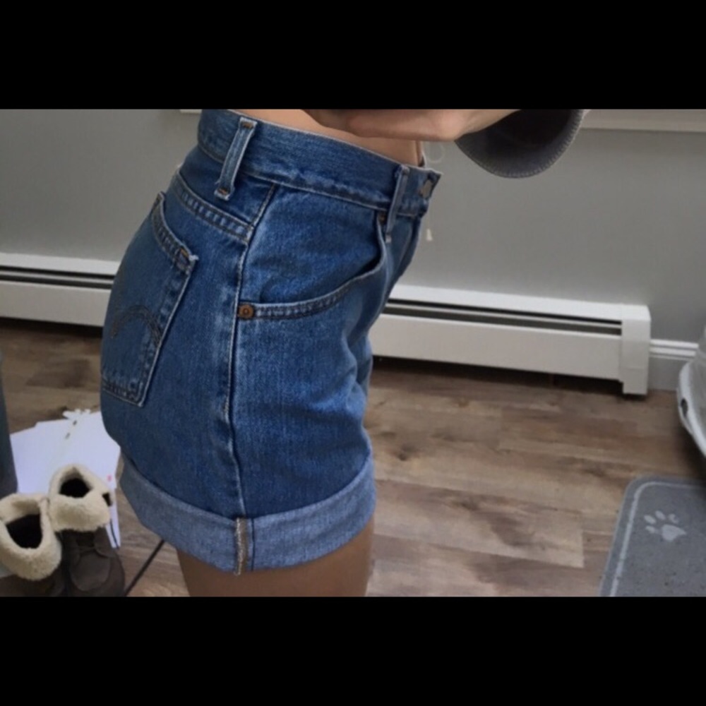 Vintage Levi Jeans High Wasted Shorts