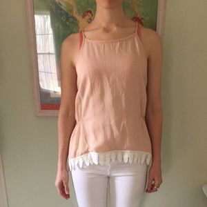 10 Crosby Derek Lam tank / blouse with lace trim