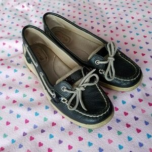 Sperry Top Sider - Navy Blue Boat Shoes
