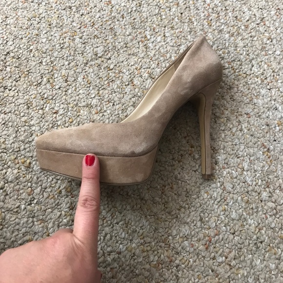 NINE WEST NUDE HEELS - Picture 3 of 4