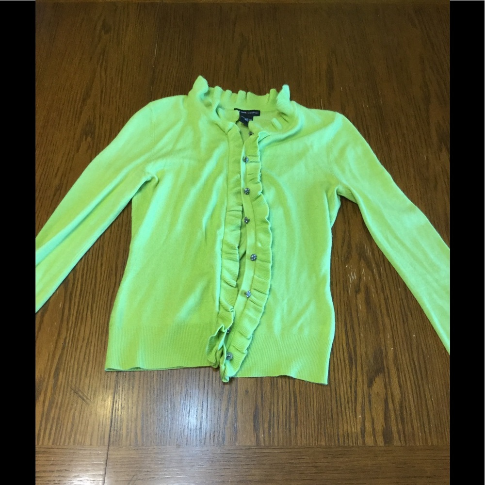 Lime green sweater