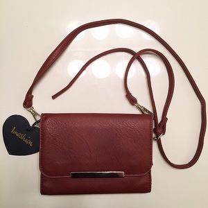 NEW Imoshion brown handbag with built in mirror